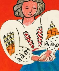 Woman By Henri Matisse Paint by numbers