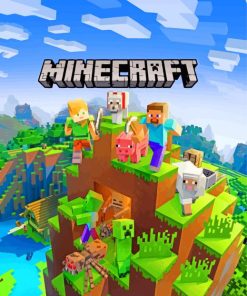 Minecraft Online Game Paint By Numbers