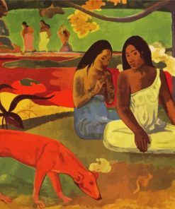 Arearea By Paul Gauguin paint by number