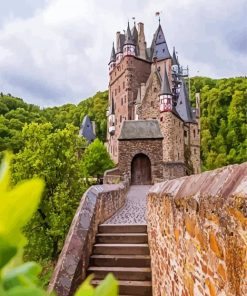 Eltz Cstle Germany paint by numbers
