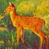 Little Fawn In Forest paint by numbers
