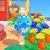 Cute Blue Filbert Animation paint by numbers