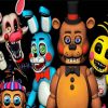 Five Nights At Frredys FNAF paint by numbers