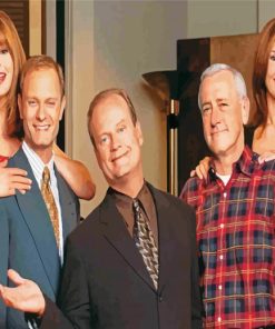 Frasier Sitcom paint by numbers