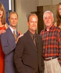 Frasier Sitcom Character paint by numbers