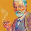 Sigmund Freud paint by numbers