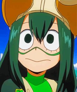 Froppy Anime Character paint by numbers