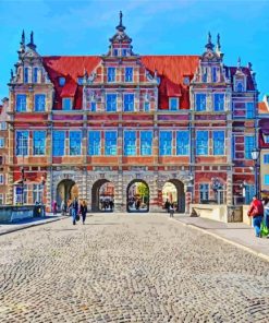 Gdansk Golden Gate paint by numbers