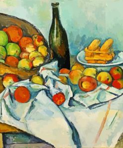 Paul Cezanne The Basket Of Apples paint by numbers