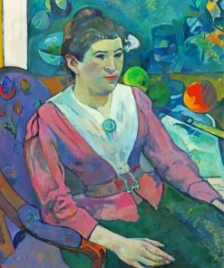 Portrait Of Woman By Gauguin paint by numbers