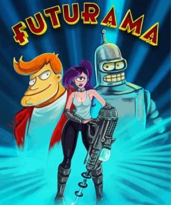 Futurama paint by number