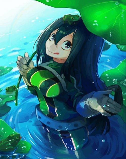 Aesthetic Froppy Anime paint by number
