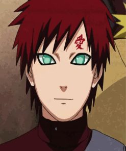 Gaara Naruto Anime paint by number