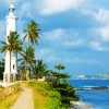 Galle Fort Lighthouse paint by number