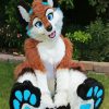 Cute Wolf Fursuit paint by numbers