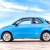 Blue Cian Fiat Car paint by numbers