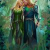 Elves Couple paint by numbers