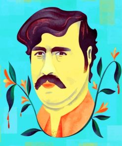 Escobar Illustration paint by numbers