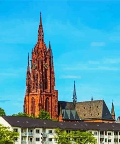 Frankfurt Cathedral paint by numbers