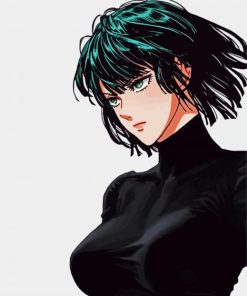 Fubuki One Punch Man paint by numbers