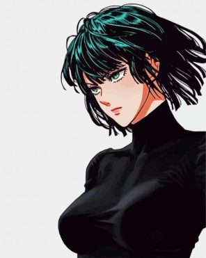 Fubuki One Punch Man paint by numbers