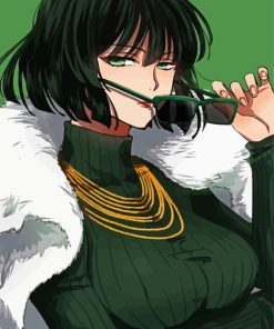 Fubuki Anime Character paint by numbers