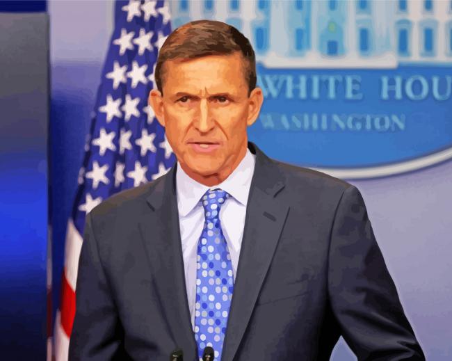 The American Michael Flynn paint by numbers