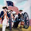 American Revolution War paint by numbers