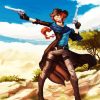 Anime Gunslinger Girl paint by numbers