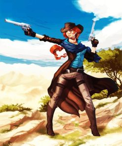 Anime Gunslinger Girl paint by numbers