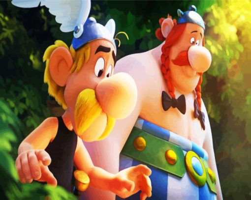 The Adventure Of Asterix paint by numbers