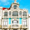 Aveiro Buildings Portugal paint by numbers