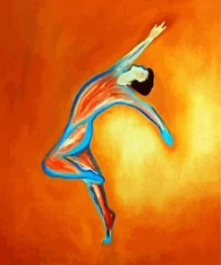Ballerina Art paint by numbers