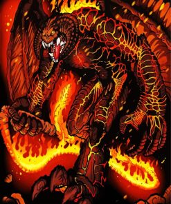 Balrog From The Lord Of The Ring Movie paint by numbers