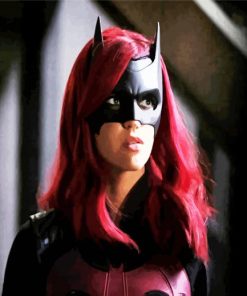 Batwoman Movie Character paint bynumbers