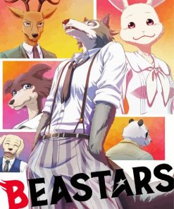 Beastars Animation Poster paint by numbers