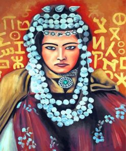 Beautiful Berber Woman paint by number
