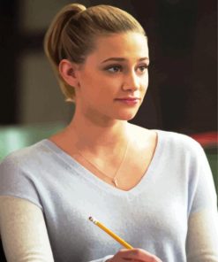 Betty Cooper paint by numbers