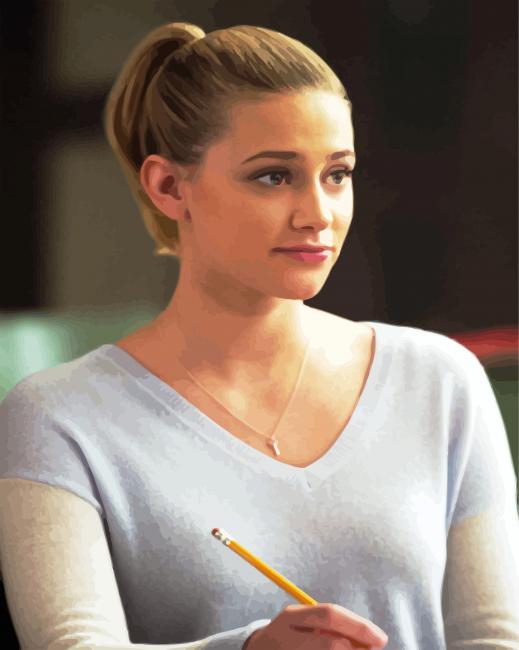 Betty Cooper paint by numbers