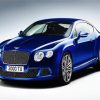 Dark Blue Luxury Bentley Car paint by numbers