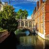 Aesthetic Bridge Of Sighs Cambridgeshire paint by numbers