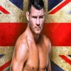 Champion Michael Bisping paint by number