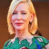 Cate Blanchette paint by numbers