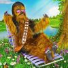 Chewbacca Enjoying The Summer paint by numbers