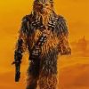 Chewbacca Star Wars Movie paint by numbers