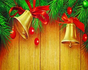 Christmas Bells paint by number