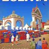 Copacabana Bolivia Poster Art paint by numbers