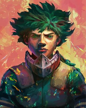 Doku Anime Character Art paint by numbers