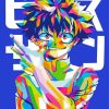 Doku Pop Art Anime Poster paint by numbers