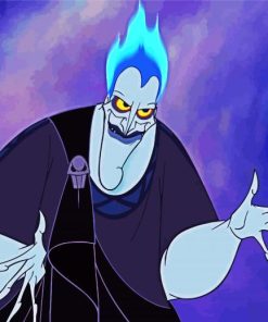 Disney Hercules Hades Animation paint by numbers